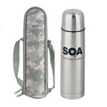 Stainless Steel Vacuum Bottle w/ ACU Pouch